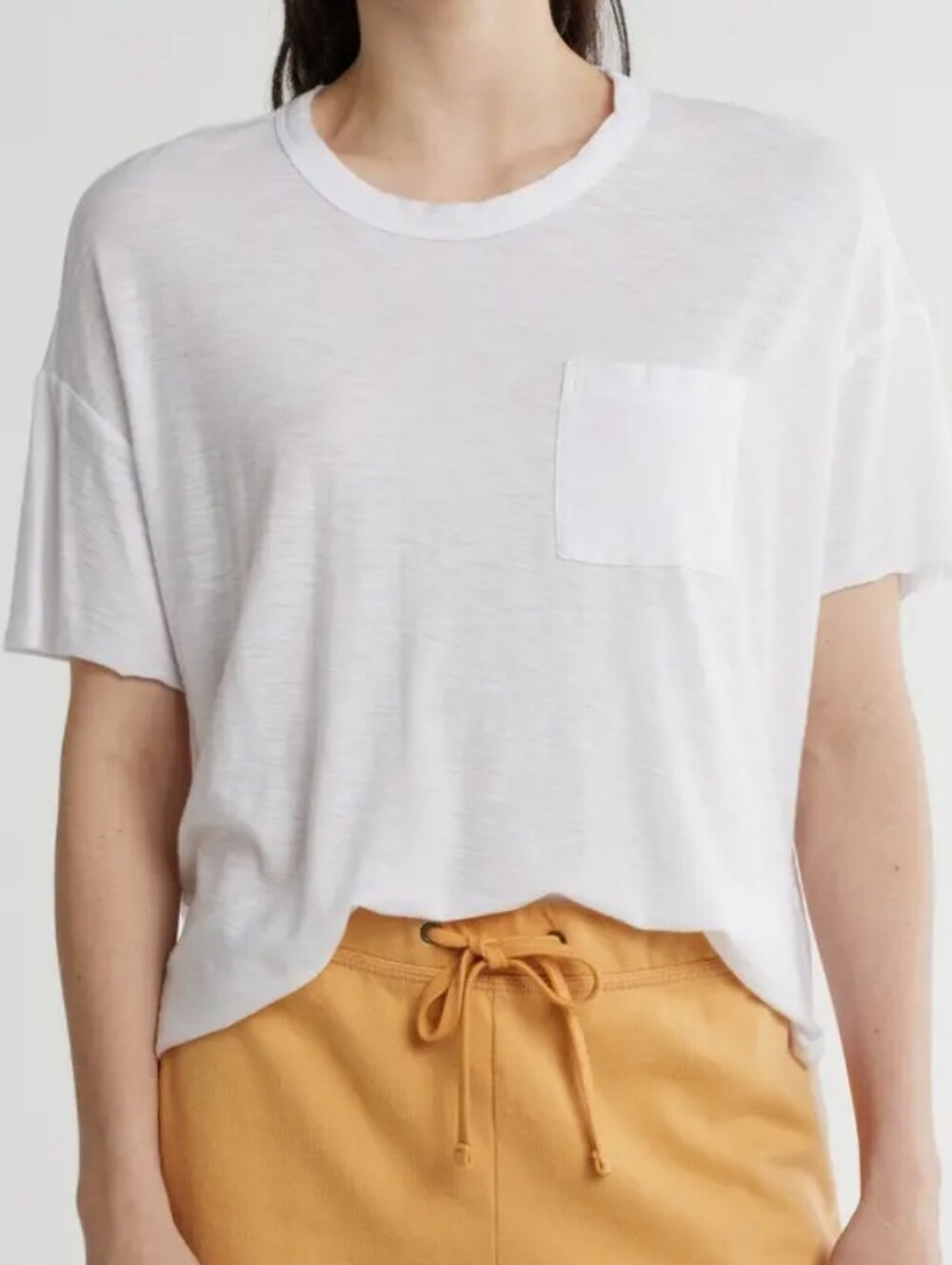 James Perse Crewneck Pocket Short Sleeve Classic T-shirt